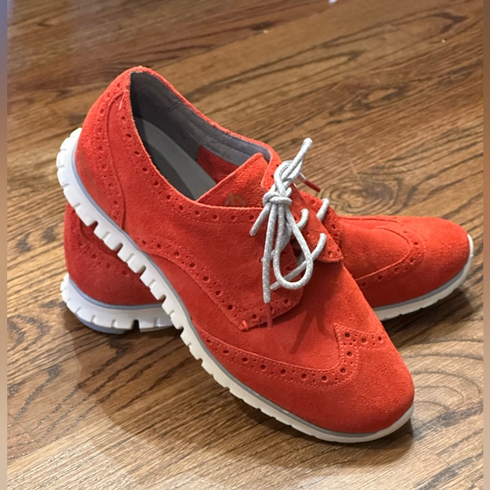 ZeroGrand red oxfords.  size 6.5